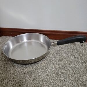 Vintage Revere Ware Copper Clad Bottom Fry Pan Skillet 9 Inches NO Lid